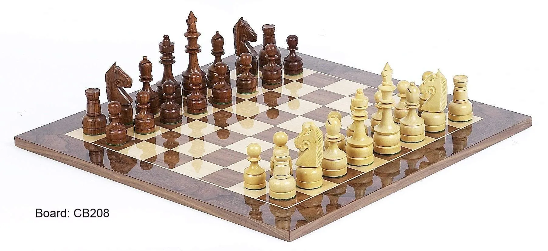 4 1/2" Staunton Champ Chess Pieces