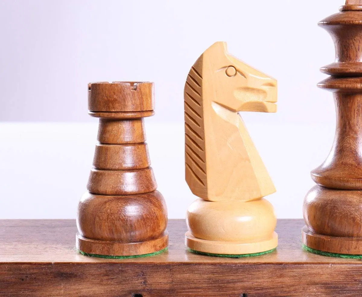 4 1/2" Staunton Champ Chess Pieces