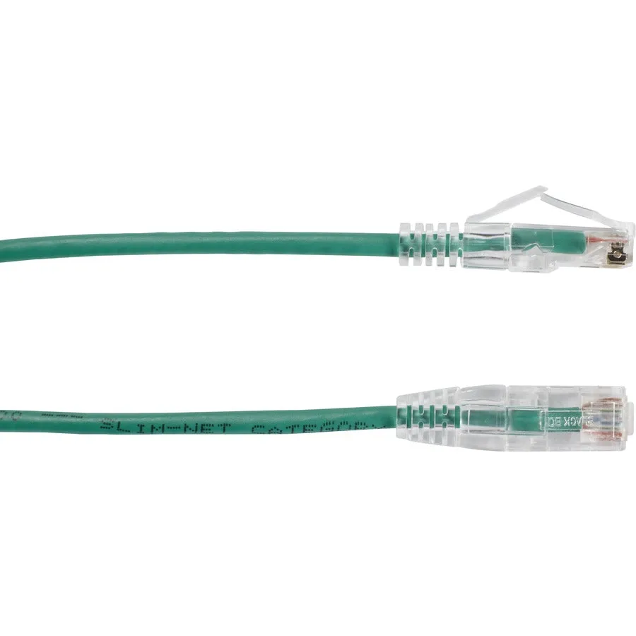 5Ft Green Cat6A Slim 28Awg Patc,H Cable 500Mhz Utp Cm Snagless