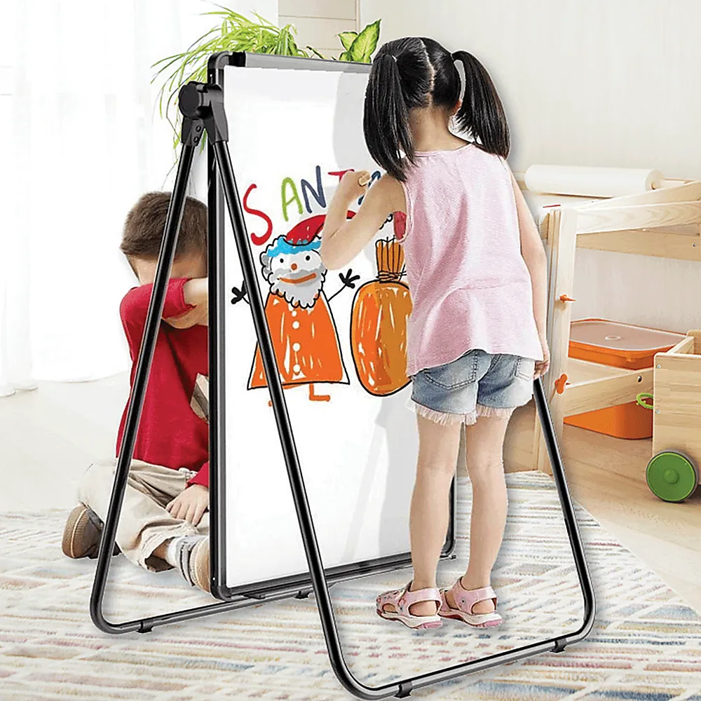 60 x 90cm Magnetic Whiteboard Double-Sided Writing Dry Erase Adjustable Stand