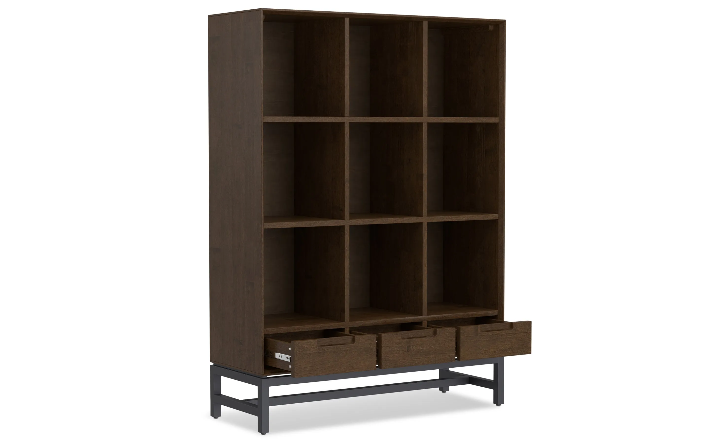 Banting 9 Cube Bookcase with Drawers