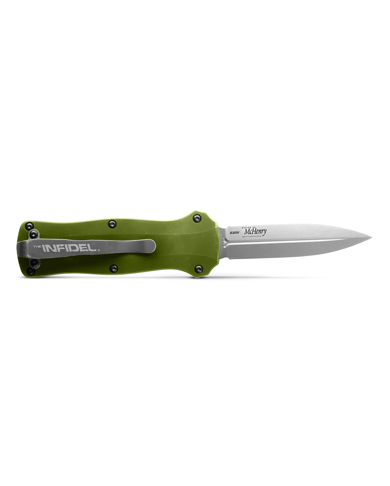 Benchmade 3350-2302 Limited Edition Woodland Green Mini-Infidel