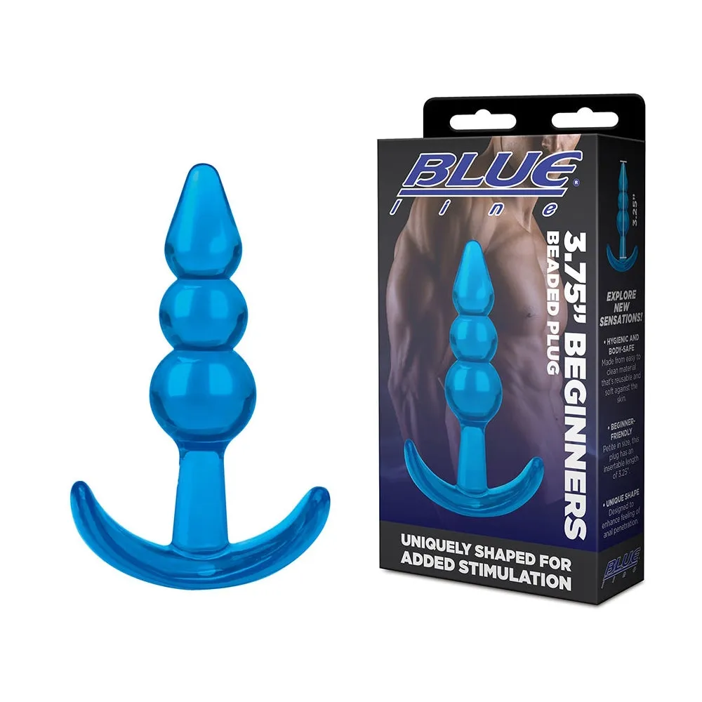 Blue Line C & B 3.75' Beginners Beaded Plug - Jelly Blue