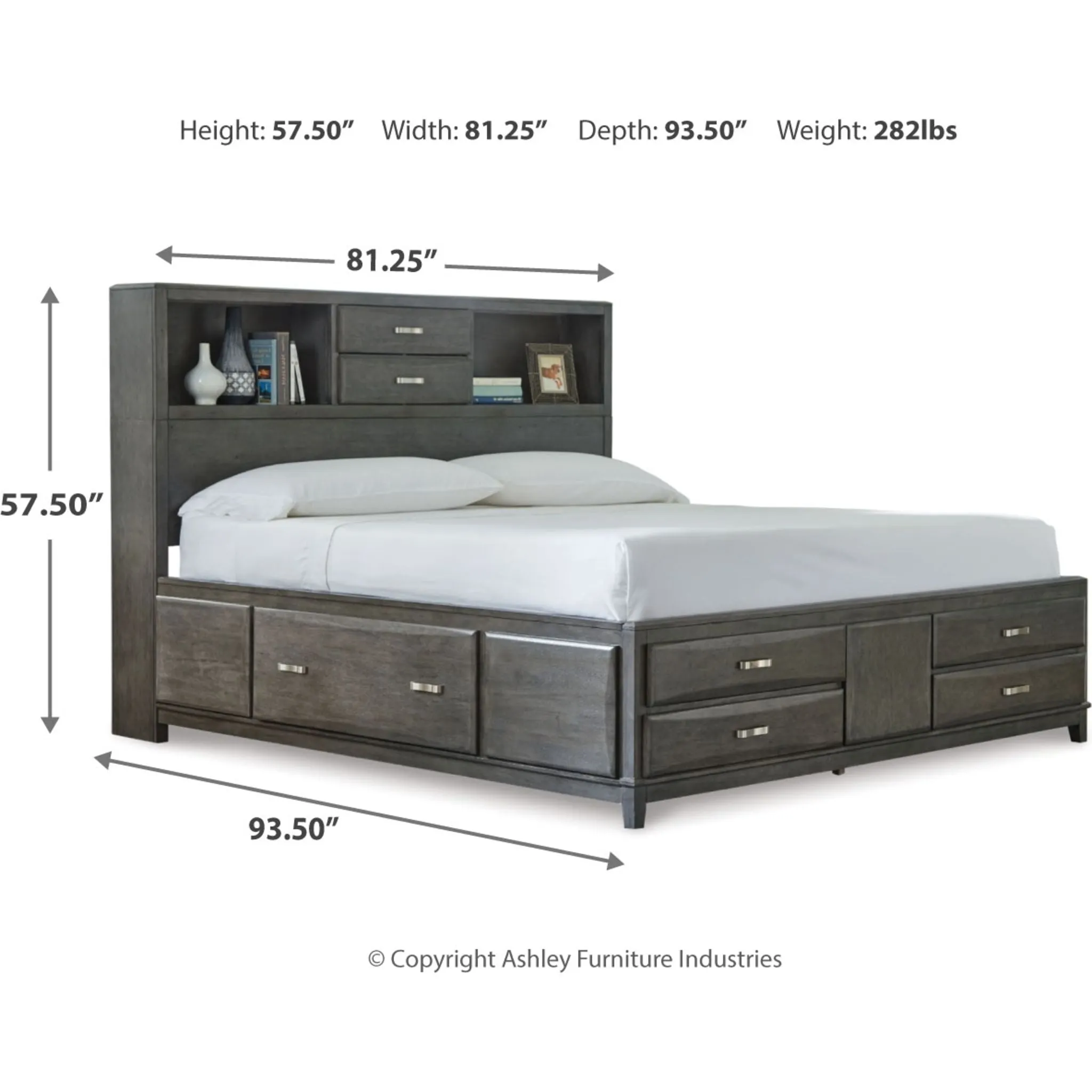 Caitbrook Storage Bed