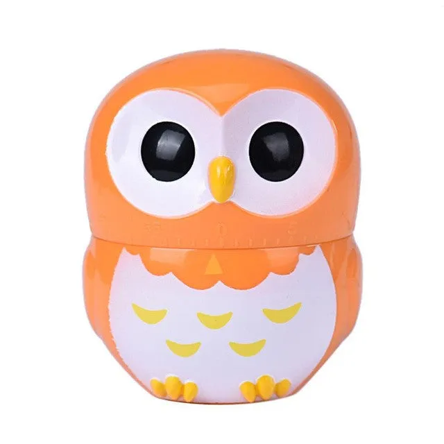 Cartoon Style Owl Cooking Timer