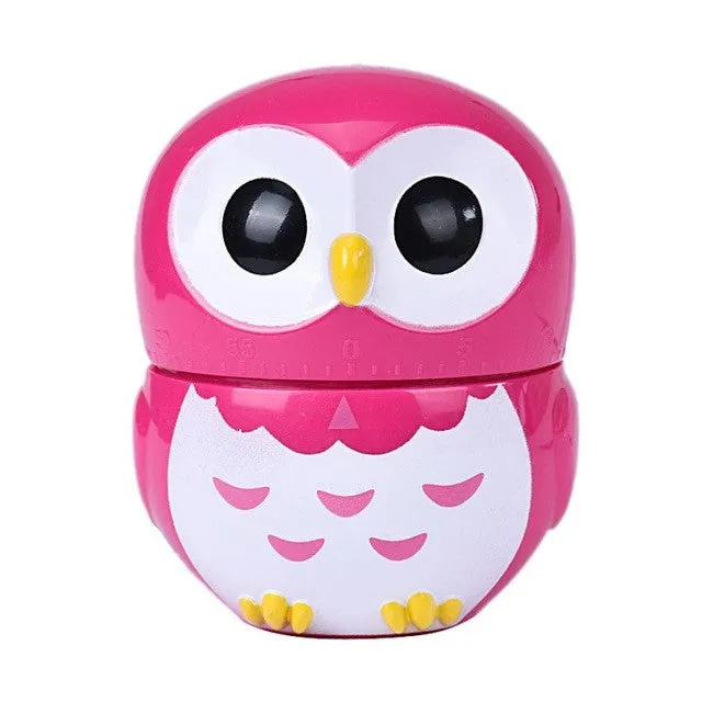 Cartoon Style Owl Cooking Timer