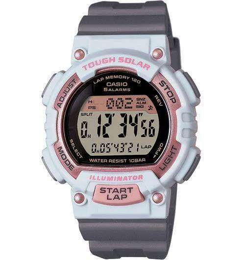 Casio STL-S300H-4A Grey Resin Strap Watch for Women