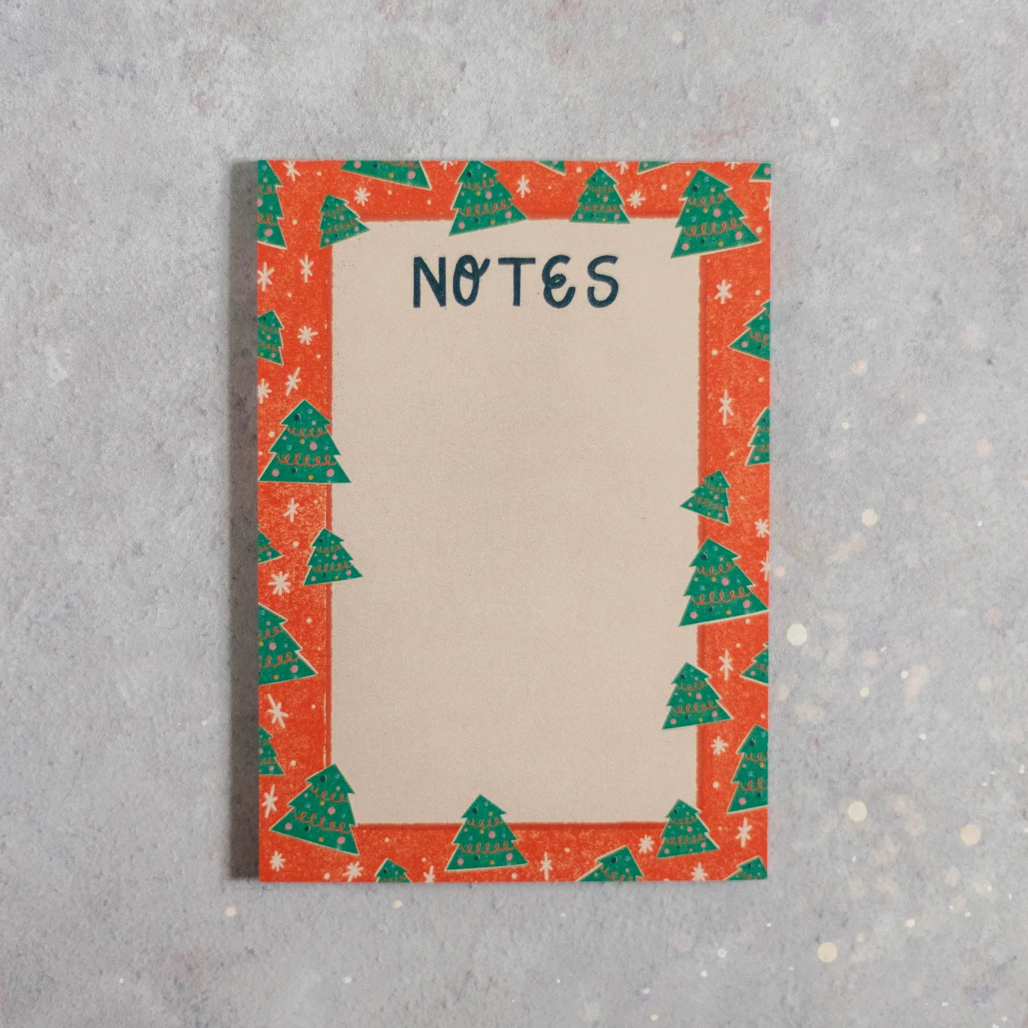 Christmas Trees A6 Note Pad