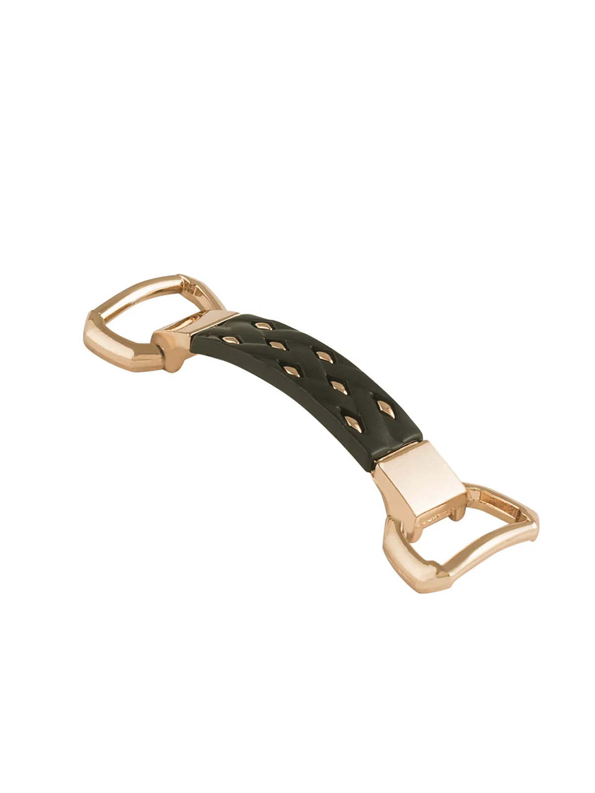 Classic Shiny Gold with Black Decorative Belt Accessory