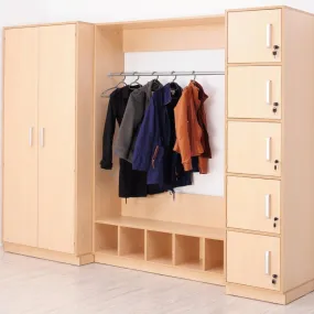 Complete Cloakroom Storage set