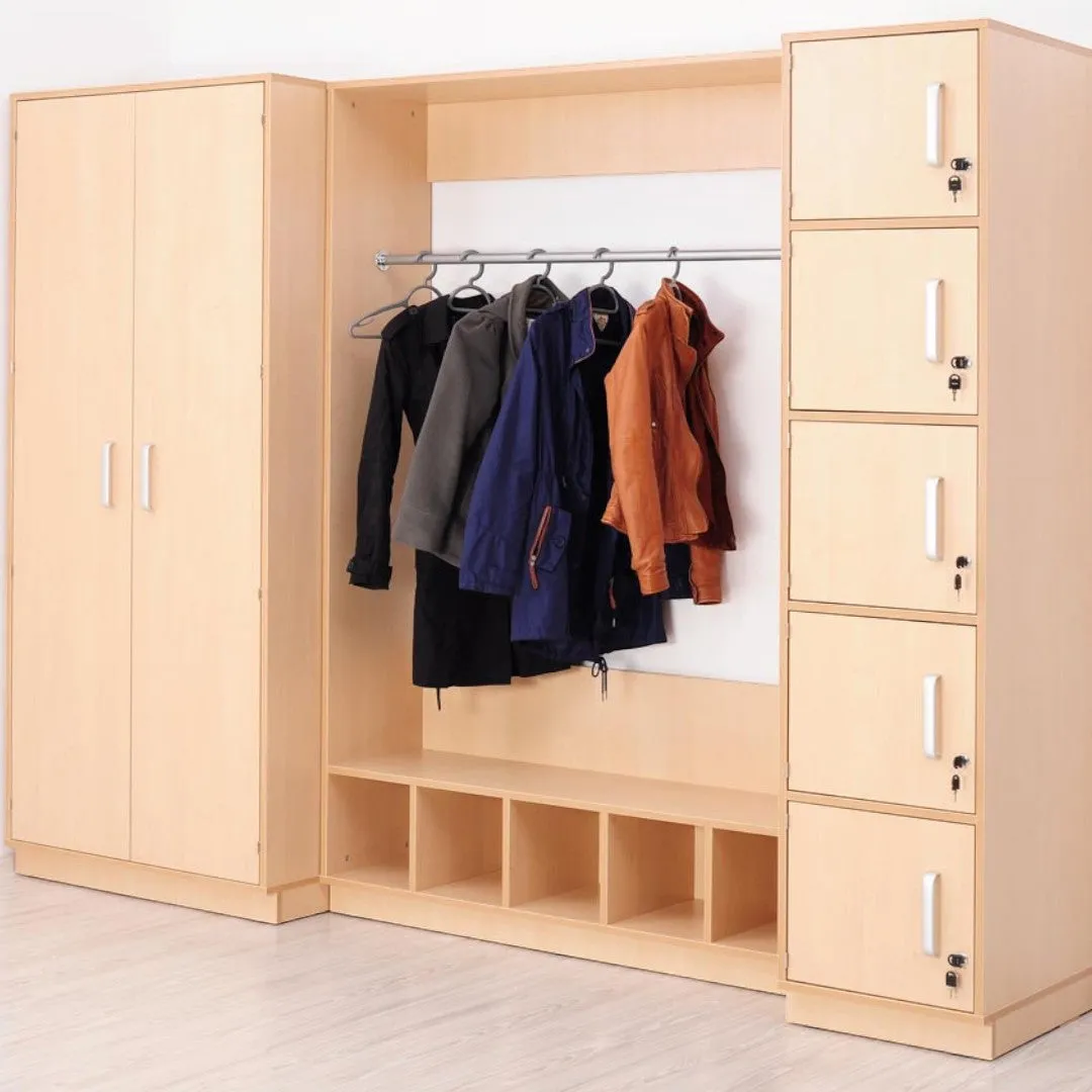 Complete Cloakroom Storage set