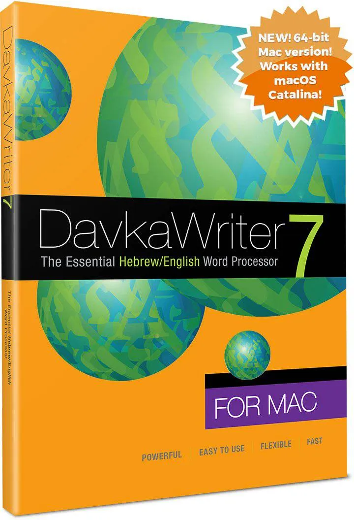 DavkaWriter 7 -- for Mac