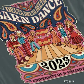 Delta Delta Delta Date Party T-Shirt Design