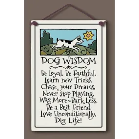 Dog Wisdom Wall Art