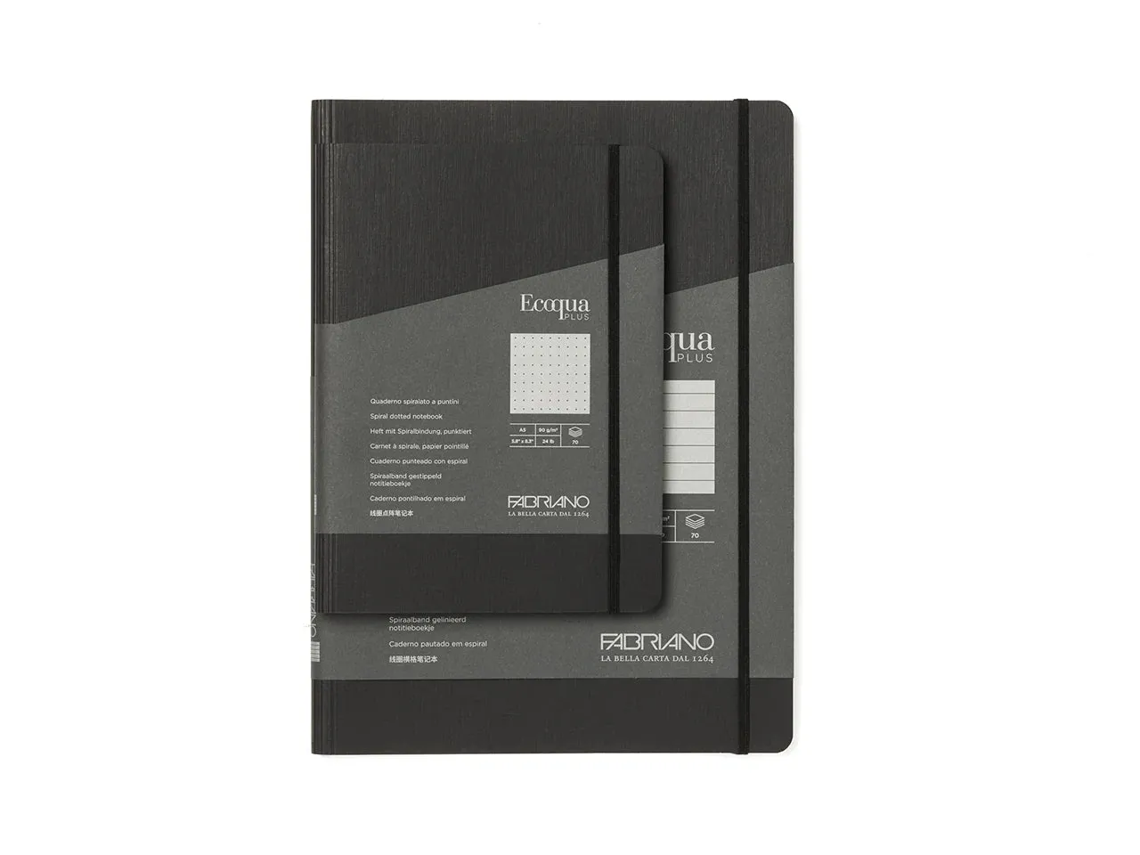 Ecoqua  Fabric-Bound Notebooks - 8.3" x 11.7" (A4)