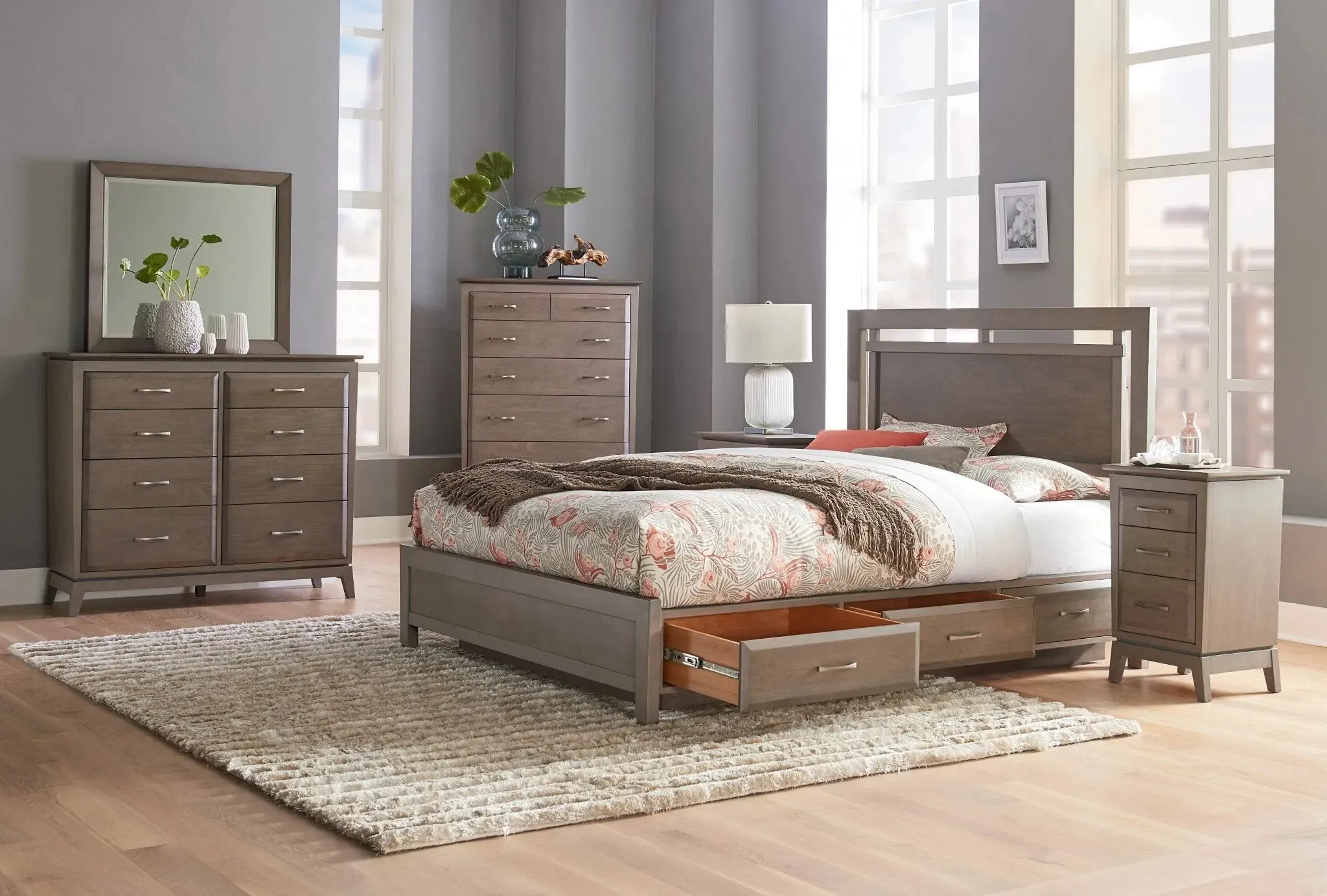 Ellison Panel Storage Bed