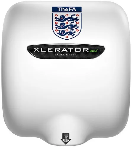 Excel Dryer XLERATOReco® XL-SI-ECO (Special Image) Hand Dryer - CUSTOM GRAPHICS on Zinc Alloy No Heat High Speed Automatic Surface-Mounted