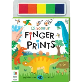 Finger Print Art: Dinosaur