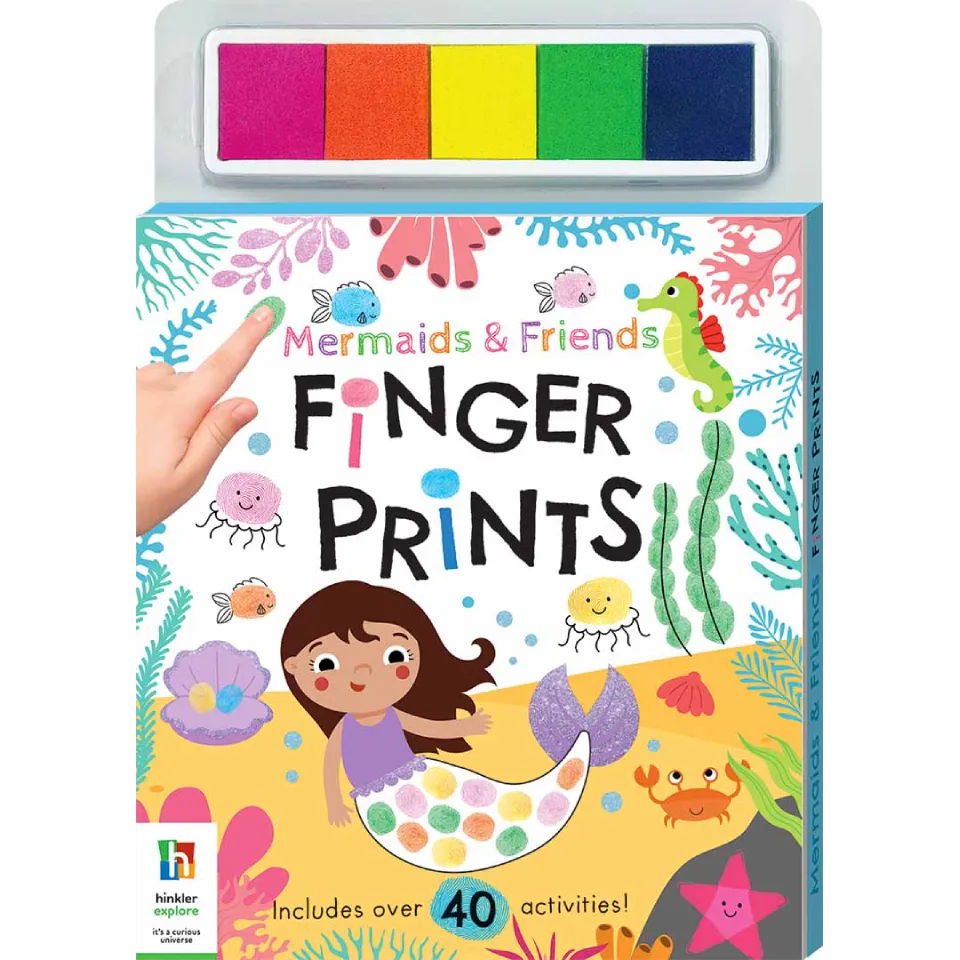 Finger Print Art: Mermaids & Friends