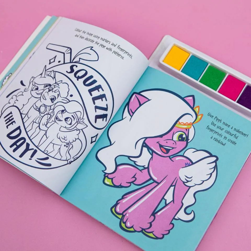 Finger Print Art: My Little Pony