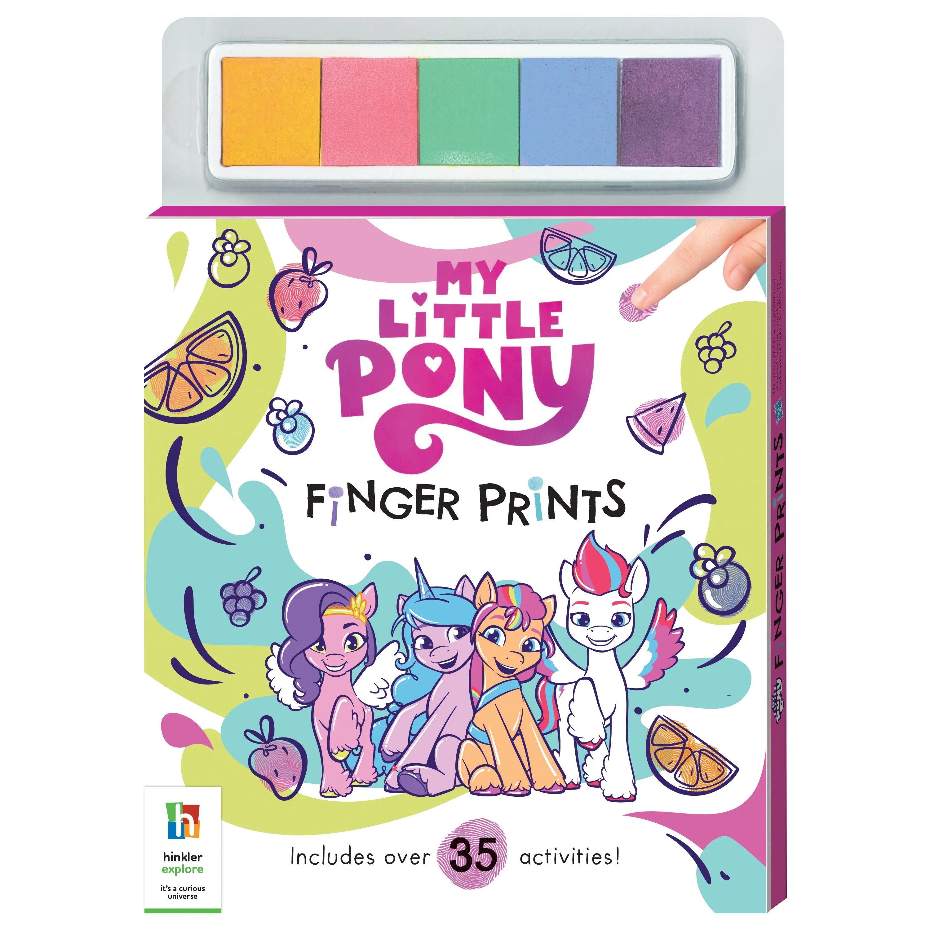 Finger Print Art: My Little Pony