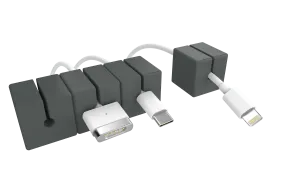 Function101 Cable Blocks - Gray (4 Pack)