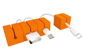 Function101 Cable Blocks - Orange (4 Pack)