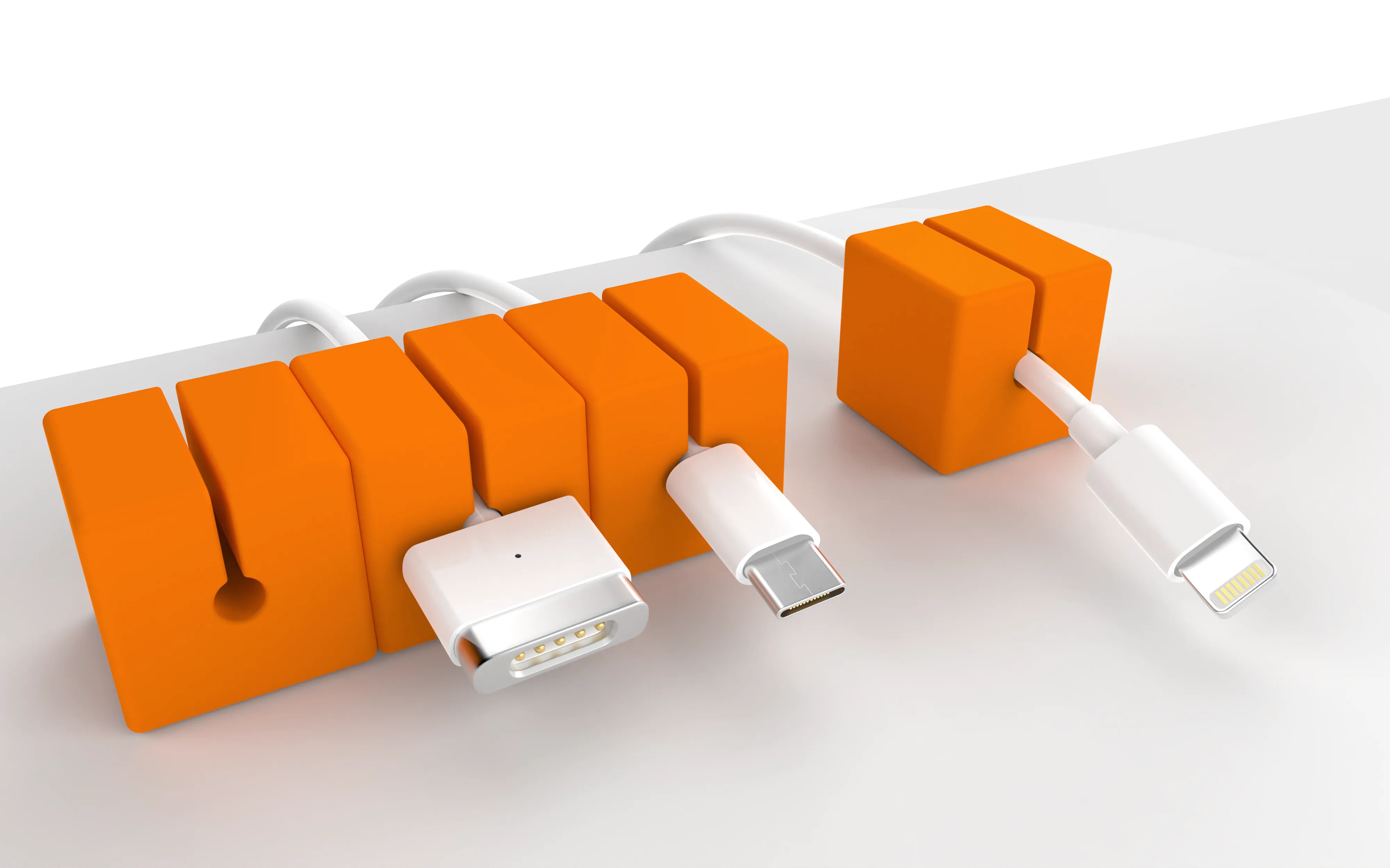 Function101 Cable Blocks - Orange (4 Pack)