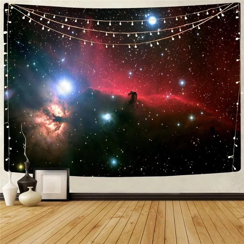 Galaxy Tapestry Space Home Tapestrys Universe Wall Tapestry Decor Mandala Hippie