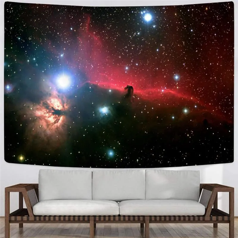 Galaxy Tapestry Space Home Tapestrys Universe Wall Tapestry Decor Mandala Hippie