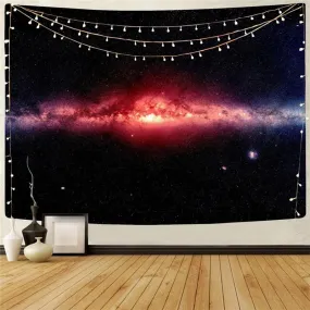 Galaxy Tapestry Space Rug Wall Universe Tapestries Black Wall Tapestry Decor