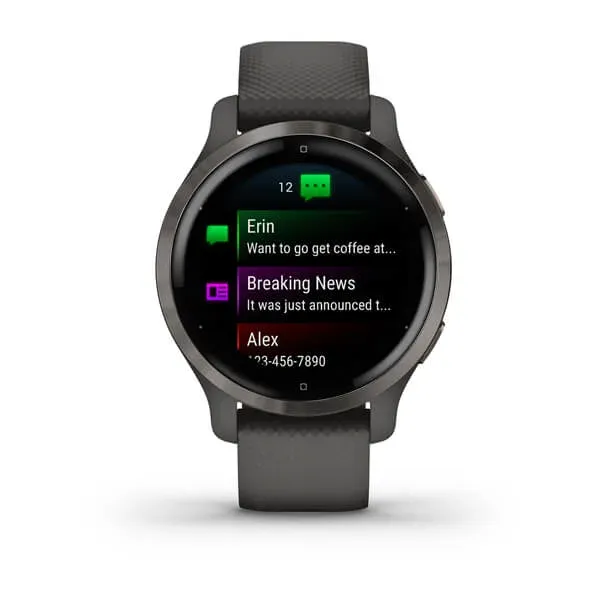 Garmin Venu 2S Smart Watch - Graphite | 49-GAR-010-02429-10