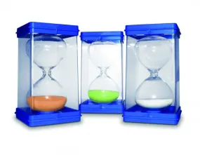 Giant Sand Timers (set of 3) 1min, 3min, 5min