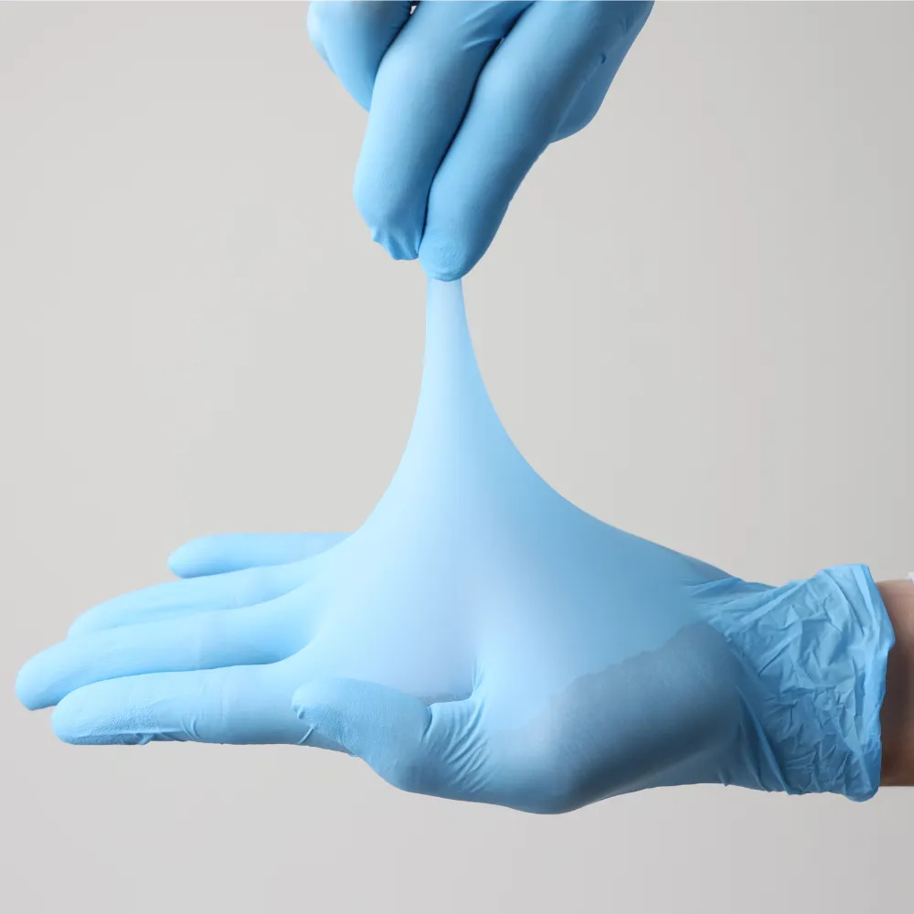 GP Craft Blue Nitrile Disposable Gloves (3.5 mil) - 100% Recyclable - SAMPLE FOLDER