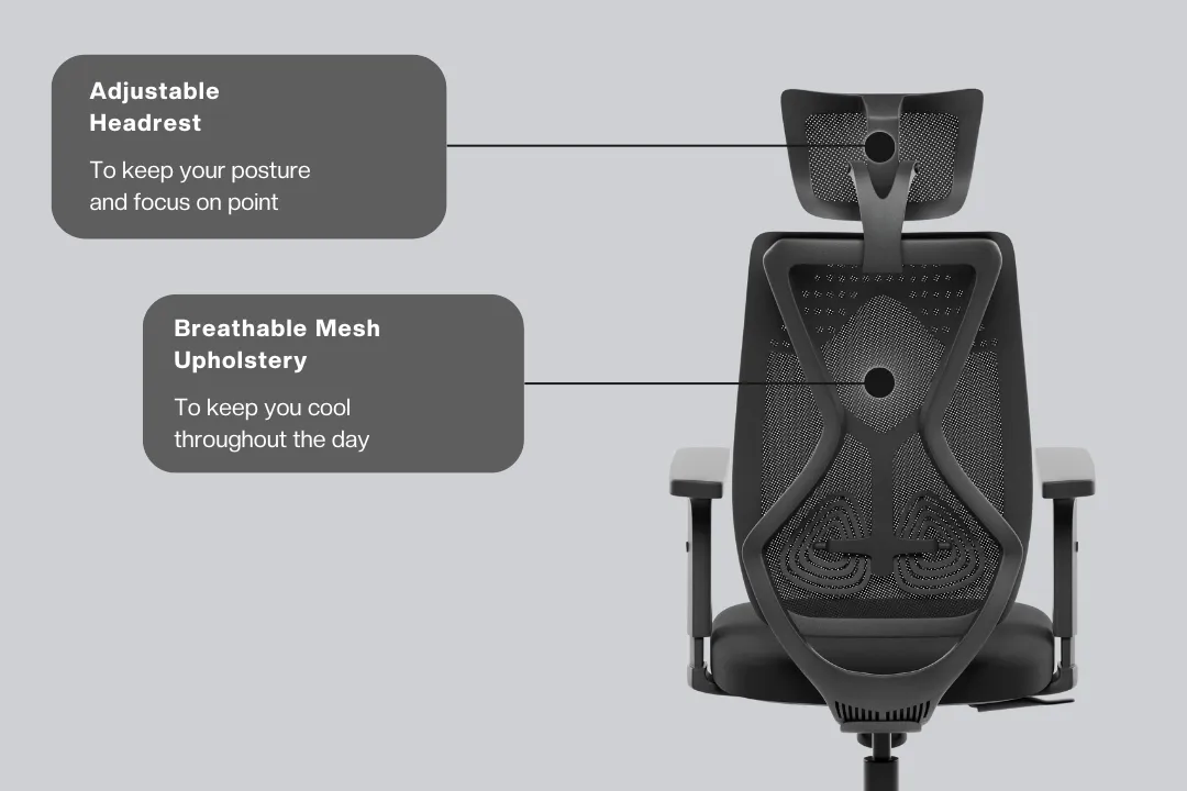 Green Soul Zodiac Lite High Back Mesh Office Chair