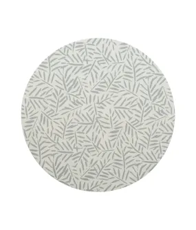 High Chair Splat Mats | Ocean Leaves - Stone