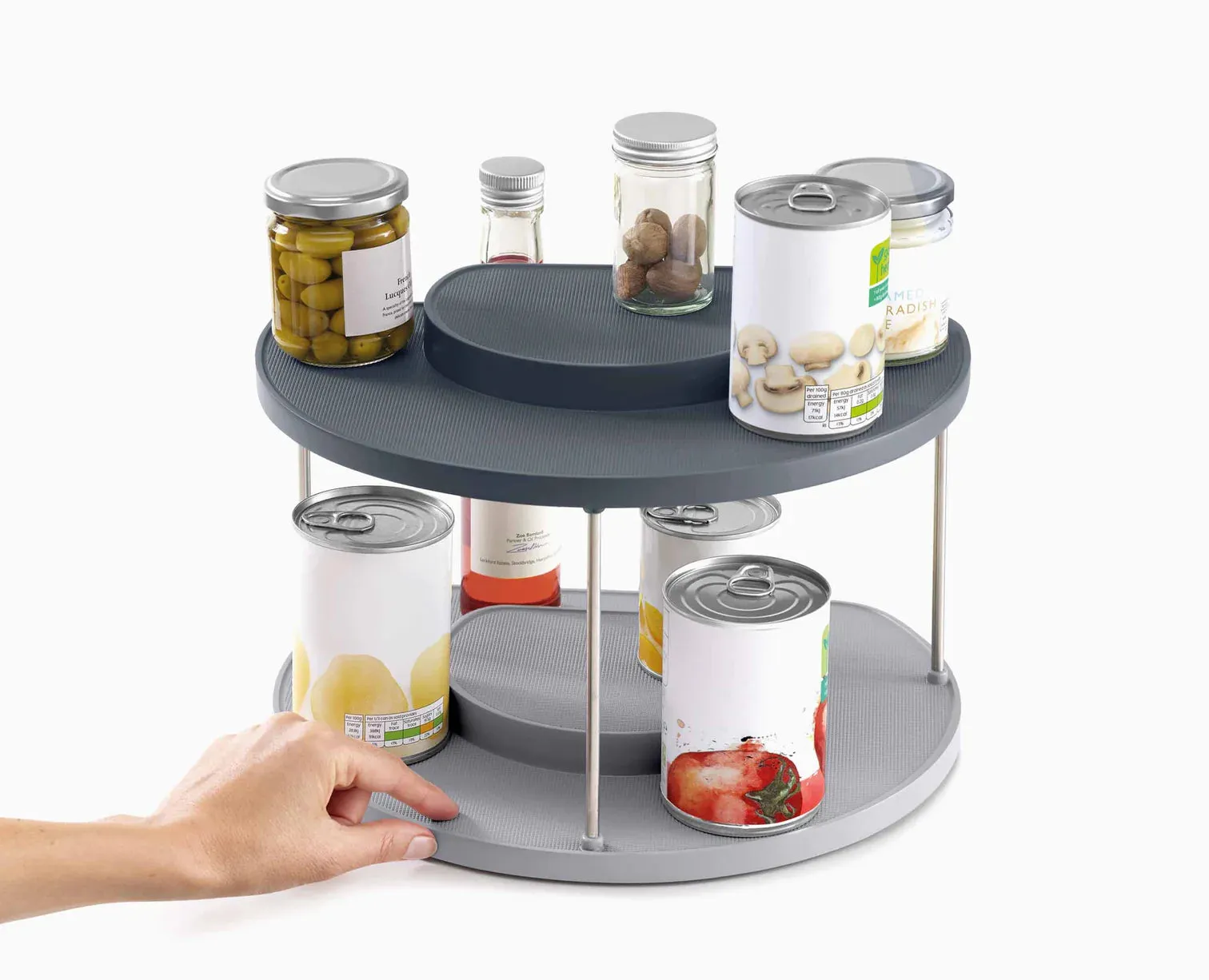 Joseph Joseph, Cupboard Store 2-Tier Rotation Organizer