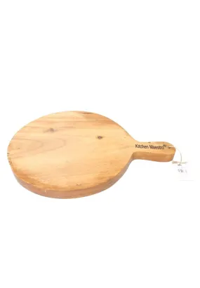 Kitchen Maestro Acacia Round Cutting Board/ Cheese Board