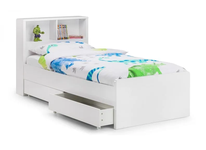 Manhattan White Gloss Under Bed Drawers(Set Of Two)