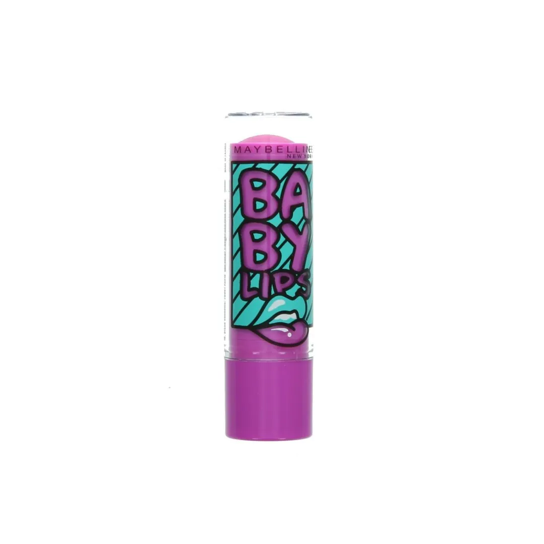 Maybelline Baby Lips Pop Art 8HR Moisturising Lip Balm 18 Blueberry Boom