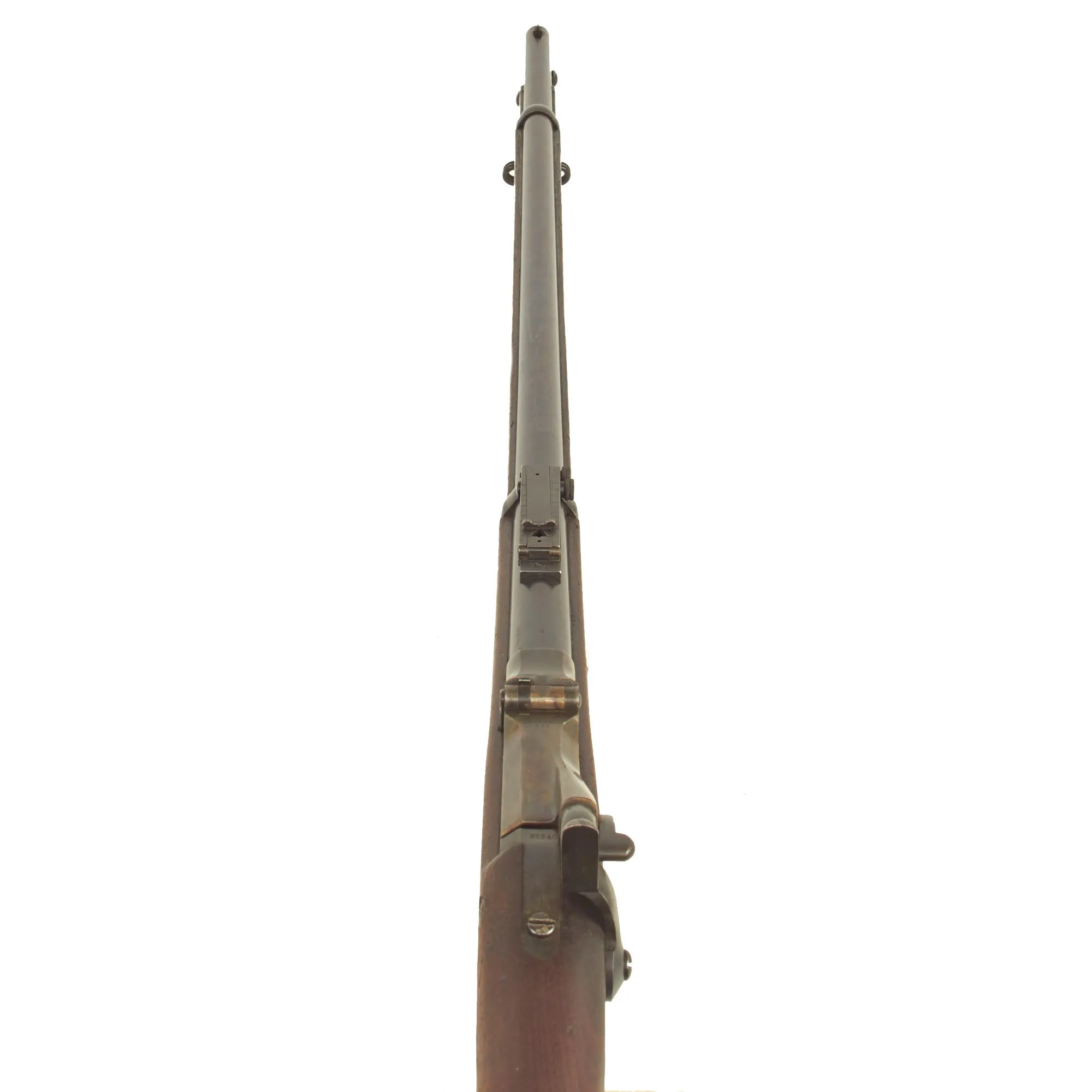 Original Excellent U.S. Springfield Trapdoor Model 1884 Round Rod Bayonet Rifle made in 1891 - Serial 528400