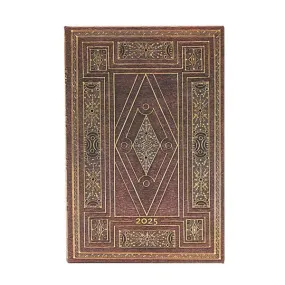 Paperblanks 2025 Mini Weekly Planner - First Folio Shakespeare's Library