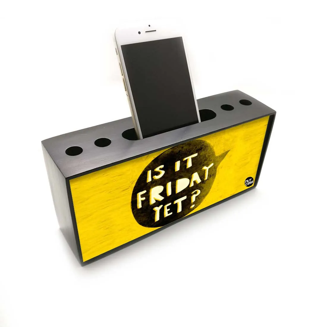 Pen Mobile Stand Holder Desk Organizer - Is It Friday