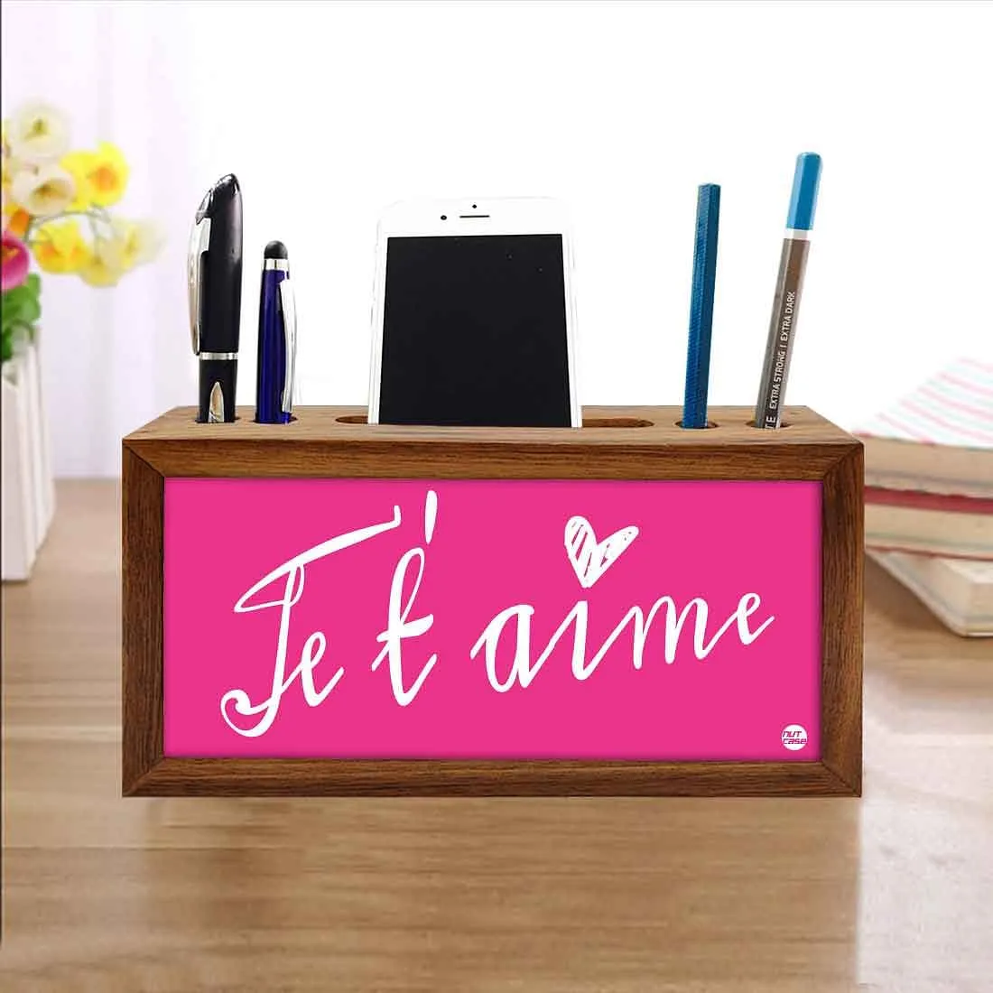 Pen Mobile Stand Holder Desk Organizer - Lets Aime