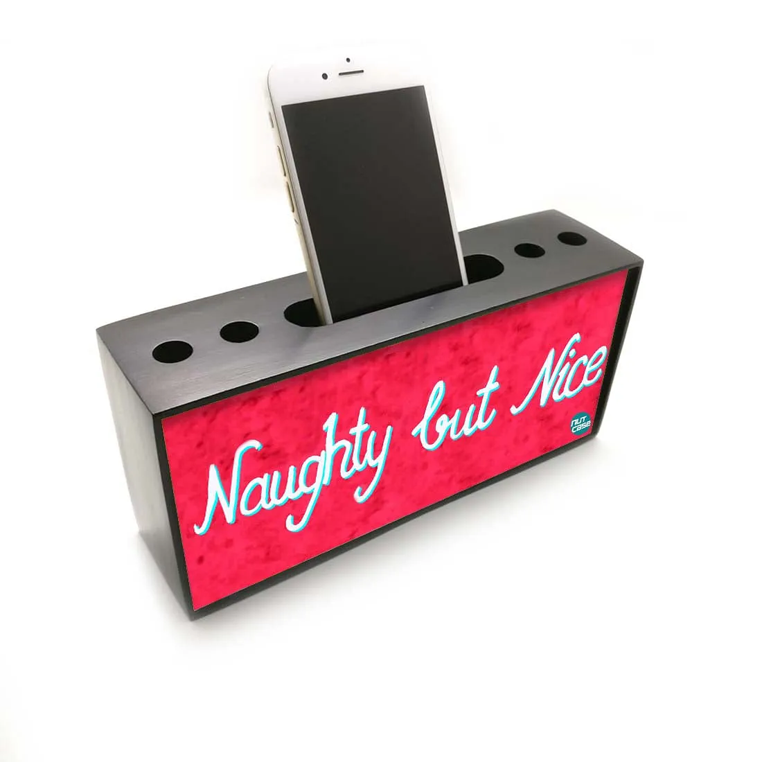 Pen Mobile Stand Holder Desk Organizer - Naughty But Nice