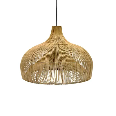 Rattan Birdcage Ceiling Light