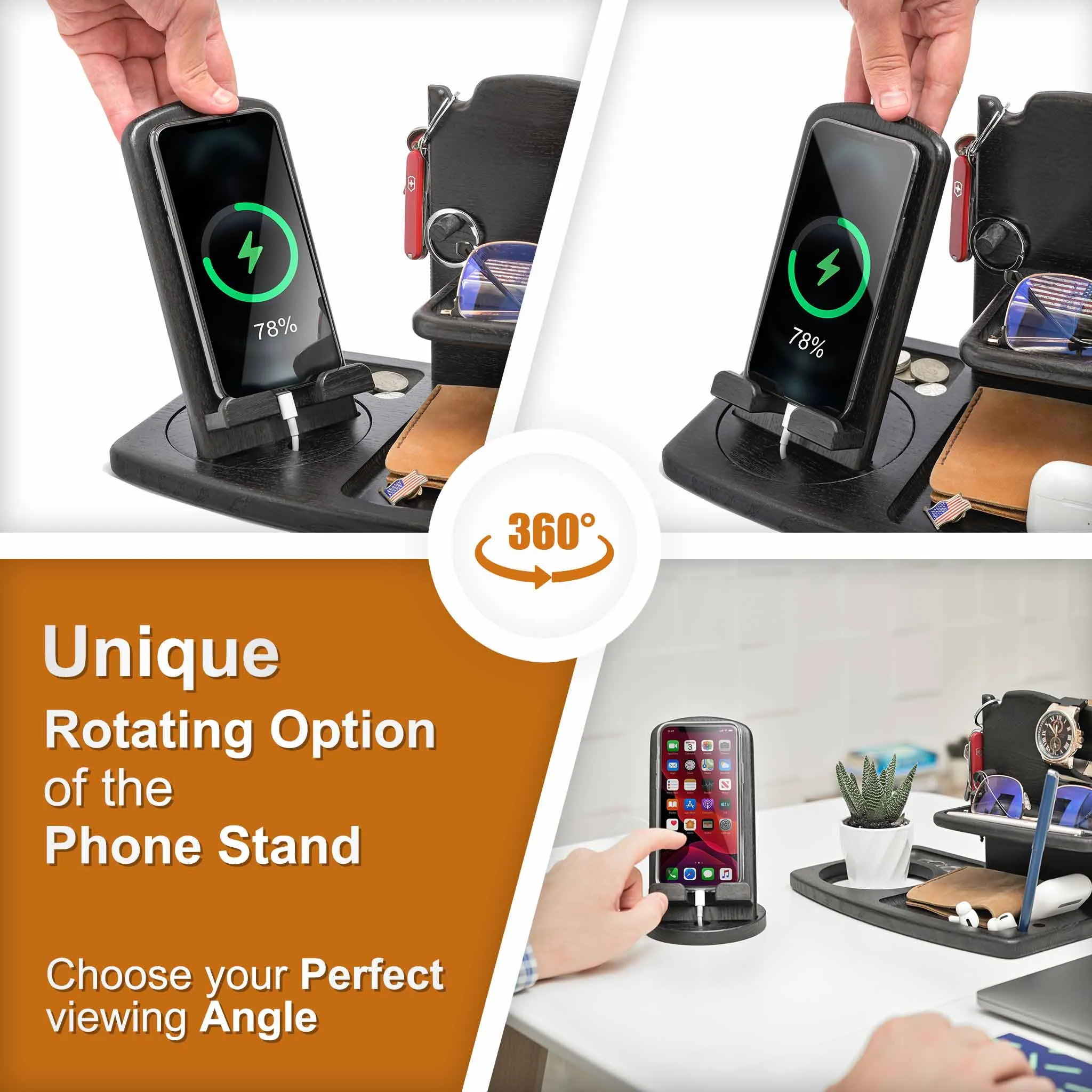 Rotating Docking Station