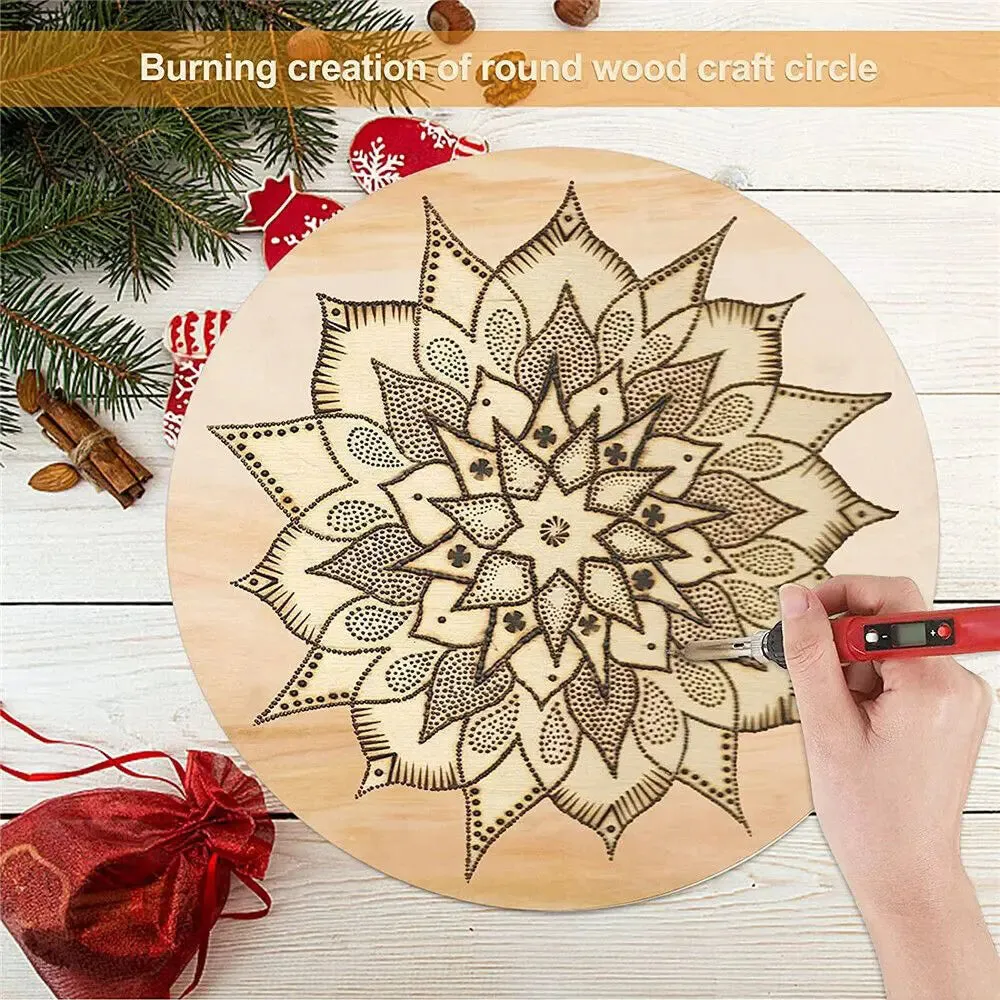 Round Basswood Wooden Board Sheet DIY Wood Model