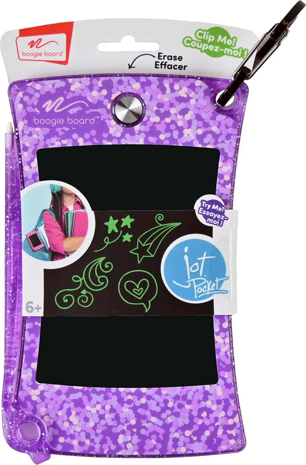 Shimmer Juniper Purple JOT Pocket Writing Tablet