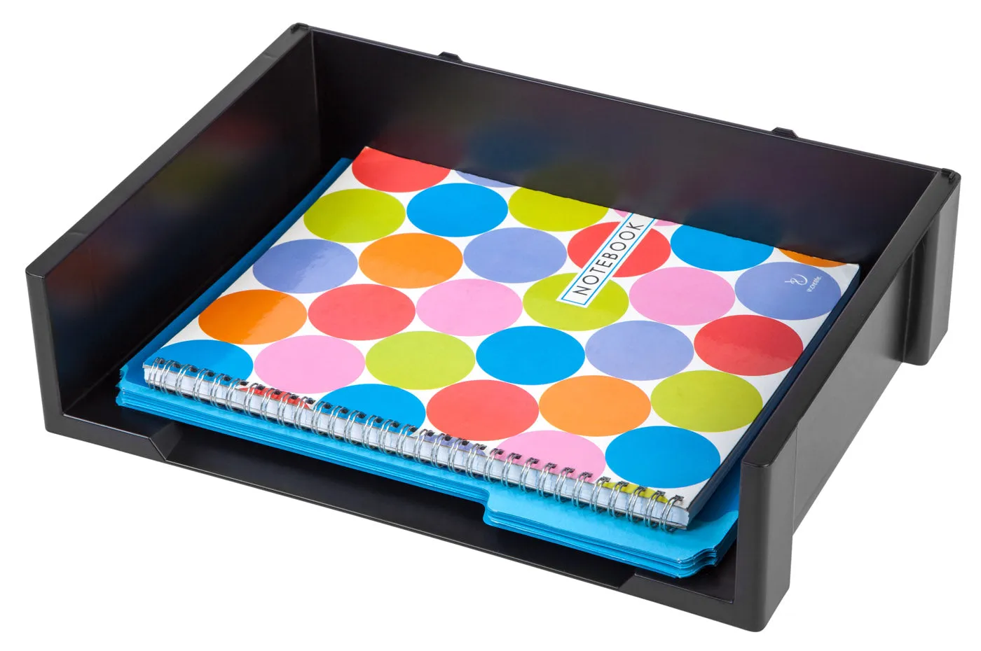 Stacking Letter Tray, Black